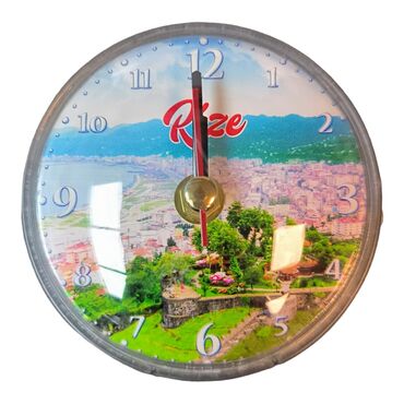 Toptan Rize Temalı Myros Plastik Saat Magnet - 7