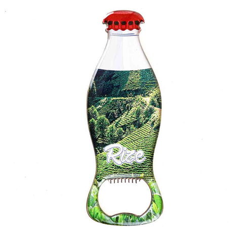 Rize Themed Coke Bottle Shaped Metal Magnetic Bottle Opener 120x41 mm - 5