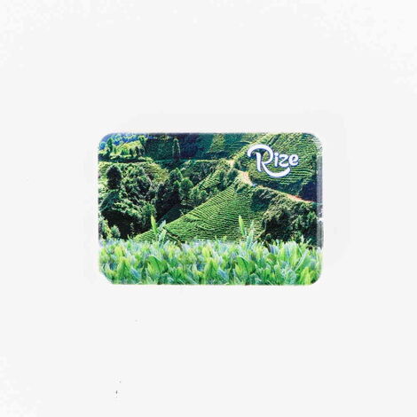 Rize Themed Customised UV Printed Plastic Base Rectangle Fridge Magnet 80x50 mm - 5