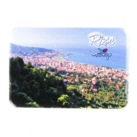 Rize Themed Customised UV Printed Plastic Base Rectangle Fridge Magnet 80x50 mm - 7