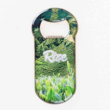 Rize Themed Customizable Metal Magnetic Bottle Opener 90x45 mm - 8