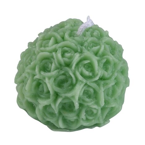 Rose Shaped Sphere Candle - 8