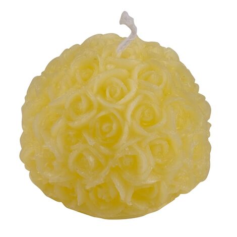 Rose Shaped Sphere Candle - 9