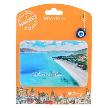 Salda Themed Plastic Base UV Printed Custom Backing Carded Fridge Magnet - 5