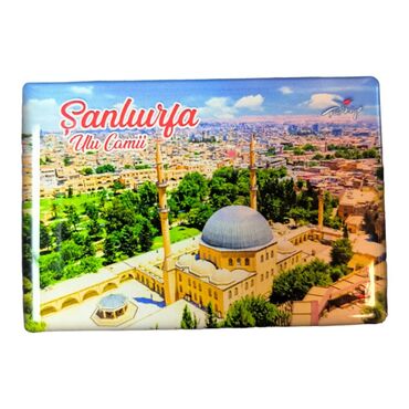 Toptan Şanlıurfa Temalı Myros Dikdörtgen Magnet 80x55 cm - 2