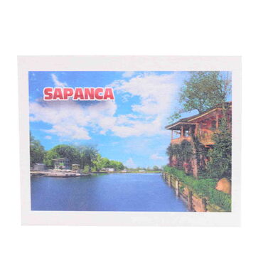 Toptan Sapanca Temalı Myros Ahşap Kartpostal 116x150 mm - 4