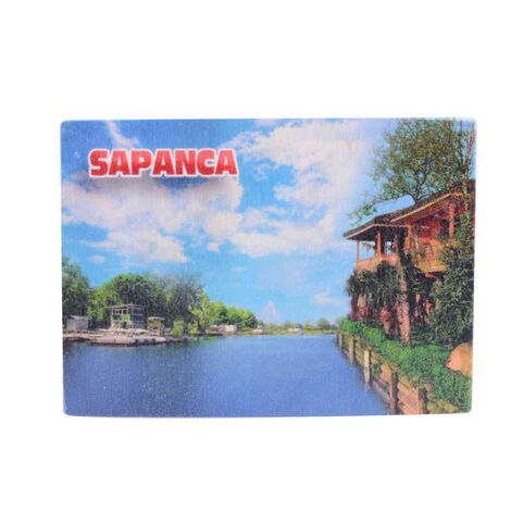 Toptan Sapanca Temalı Uv Baskılı Kontra Magnet 93x68 mm - 3