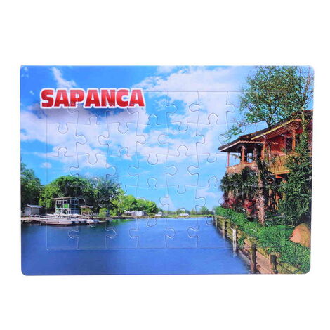 Toptan Sapanca Temalı Uv Baskılı Puzzle 130x180 mm - 2