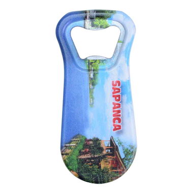 Sapanca Themed Customised Uv Printed Plastic Base Plastic Base Bottle Opener 95x43 mm - 3