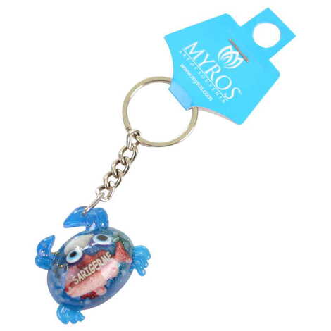 Sarigerme Themed Customised Transparent Polyester Keyring - 5