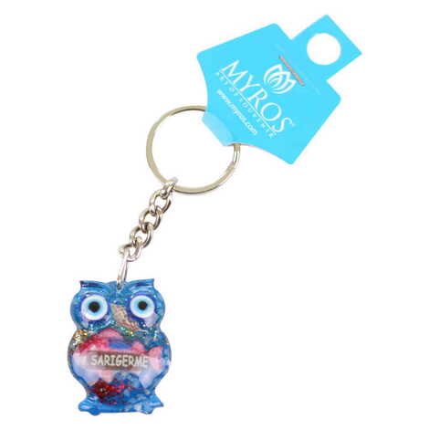 Sarigerme Themed Customised Transparent Polyester Keyring - 8