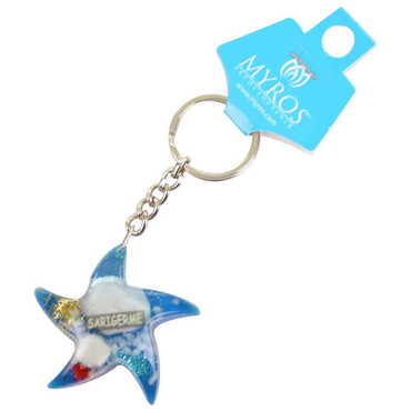 Sarigerme Themed Customised Transparent Polyester Keyring - 12