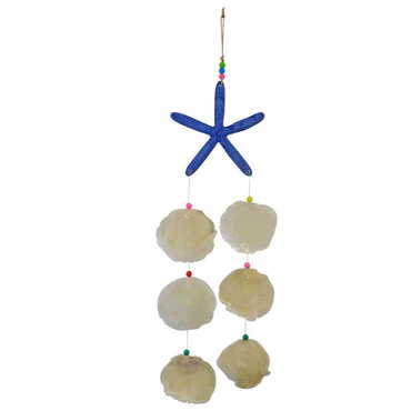 Sea Shell with Star Wall Hanging Decor - 3