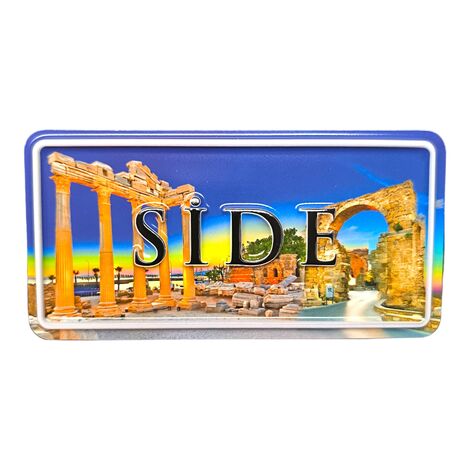 Toptan Side Temalı Kabartmalı Pvc Baskı Magnet - 14