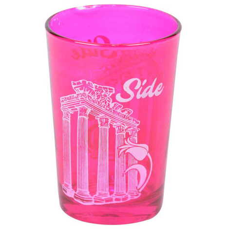 Side Themed Color Printed Glass Of Water - 5