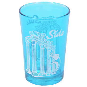 Side Themed Color Printed Glass Of Water - 6