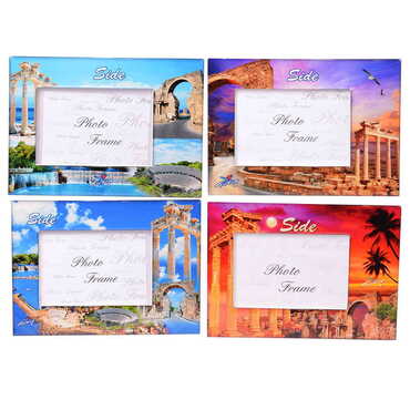 Side Themed Epoxy Photo Frame Travel Souvenir 10x15 Cm - 3