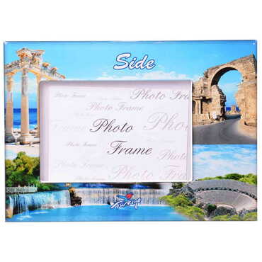 Side Themed Epoxy Photo Frame Travel Souvenir 10x15 Cm - 4