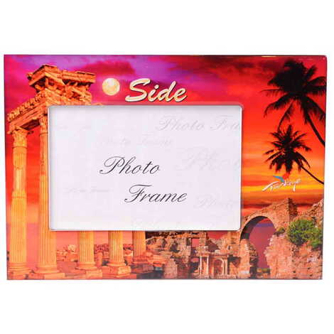 Side Themed Epoxy Photo Frame Travel Souvenir 10x15 Cm - 5