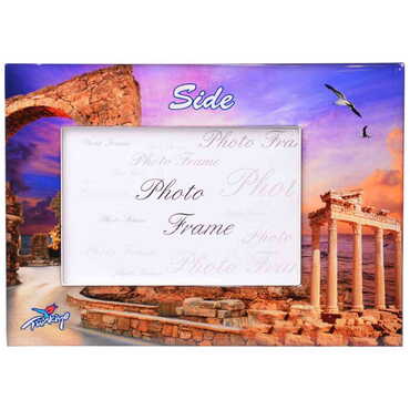 Side Themed Epoxy Photo Frame Travel Souvenir 10x15 Cm - 7