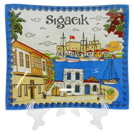 Sığacık Themed Decorative Glass Appetizers 12X14 Cm - 6