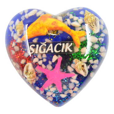 Sığacık Themed Transparent Polyester Photo Fridge Magnet - 5