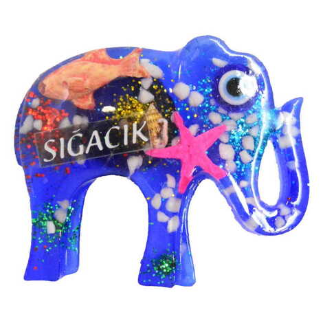 Sığacık Themed Transparent Polyester Photo Fridge Magnet - 8