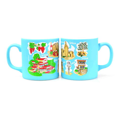 Şirince Themed Customised Serigraphy Printed Ceramic Mug 82x90 mm - 3