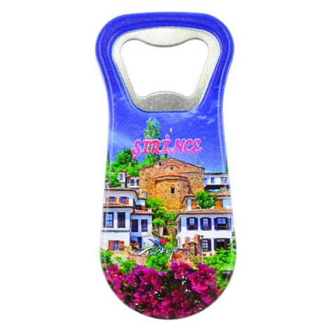 Şirince Themed Customised Uv Printed Plastic Base Plastic Base Bottle Opener 95x43 mm - 4