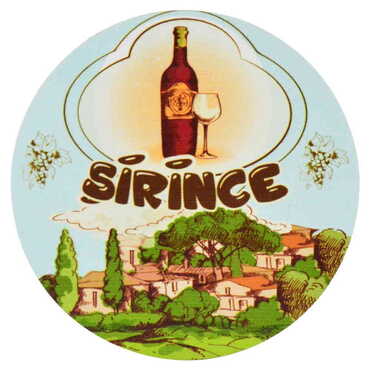 Şirince Themed Wooden Custom Printed Souvenir Coaster 100 mm - 6