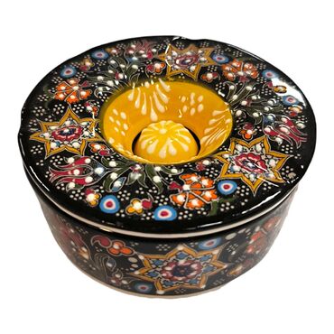 Special Relief Medium Pumpkin Ashtray - 7