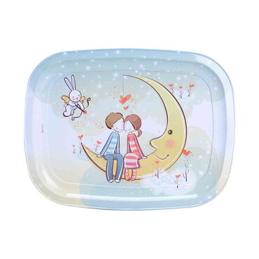 Sweetheart Themed Custom Printed Metal Tin Tray - 12