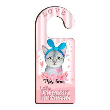 Sweetheart Themed Wooden Customised Door Hanger 236x94 mm - 2