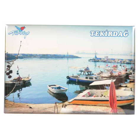 Toptan Tekirdağ Temalı Myros Dikdörtgen Magnet 80x55 mm - 4