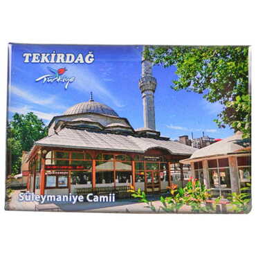 Toptan Tekirdağ Temalı Myros Dikdörtgen Magnet 80x55 mm - 10