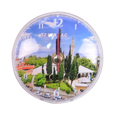 Toptan Tekirdağ Temalı Myros Saat Magnet - 4