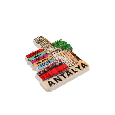 Toptan Antalya Bölgesi Temalı Polyester Magnet - 3