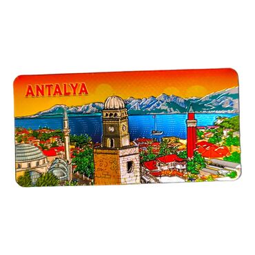 Toptan Antalya Temalı Metali̇ze Magnet 50*100 Mm - 3