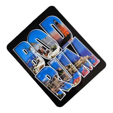 Toptan Bodrum Temalı Kabartma Pvc Magnet 70*90 Mm - 10