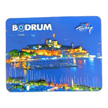 Toptan Bodrum Temalı Kabartma Pvc Magnet 70*90 Mm - 5