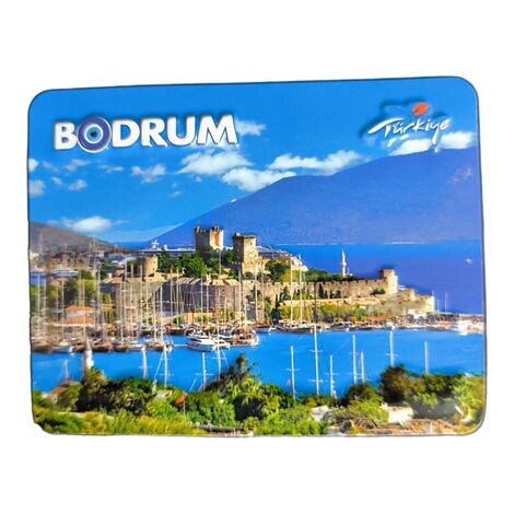 Toptan Bodrum Temalı Kabartma Pvc Magnet 70*90 Mm - 6