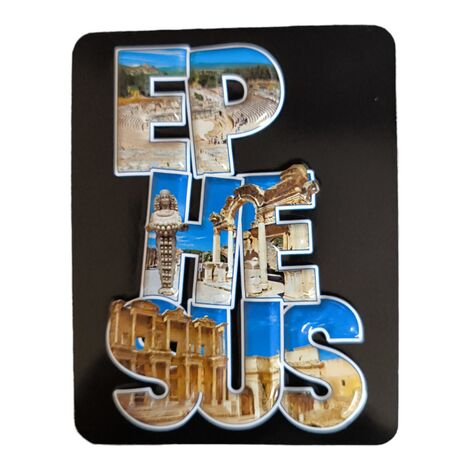 Toptan Efes Temalı Kabartma Pvc Magnet 70*90 Mm - 4