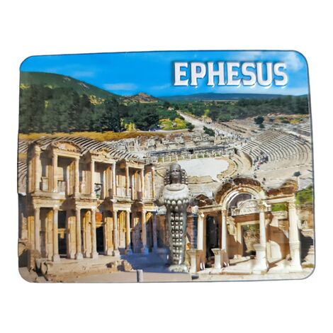 Toptan Efes Temalı Kabartma Pvc Magnet 70*90 Mm - 5