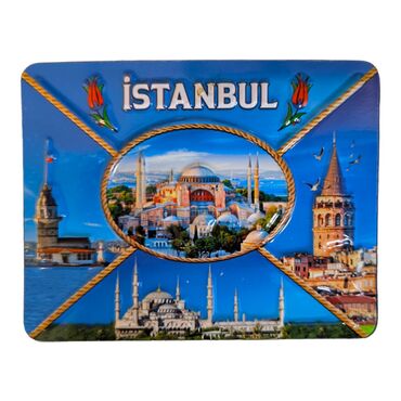 Toptan İstanbul Temalı Kabartma Pvc Magnet 70*90 Mm - 2