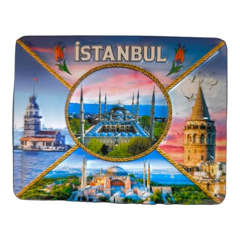 Toptan İstanbul Temalı Kabartma Pvc Magnet 70*90 Mm - 5