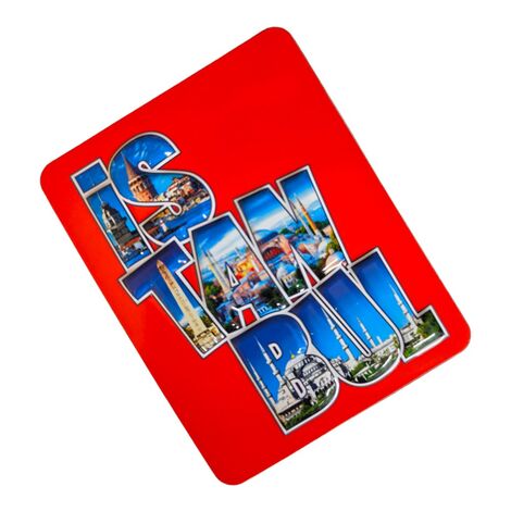 Toptan İstanbul Temalı Kabartma Pvc Magnet 70*90 Mm - 15