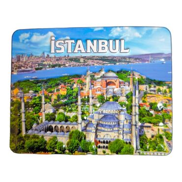 Toptan İstanbul Temalı Kabartma Pvc Magnet 70*90 Mm - 8