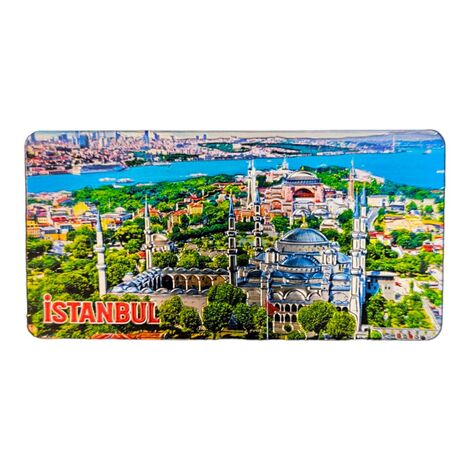 Toptan İstanbul Temalı Metali̇ze Magnet 50*100 Mm - 4