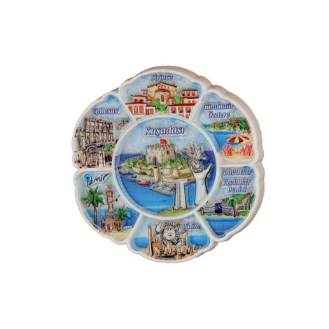 Toptan Kuşadası Bölgesi Temalı Polyester Magnet - 2