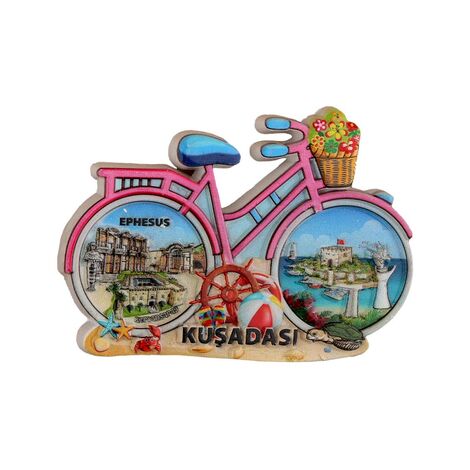 Toptan Kuşadası Bölgesi Temalı Polyester Magnet - 4